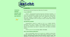 Desktop Screenshot of ksicht.natur.cuni.cz