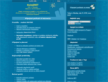Tablet Screenshot of kolej.mff.cuni.cz