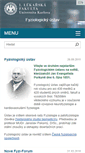 Mobile Screenshot of fyziologie.lf1.cuni.cz