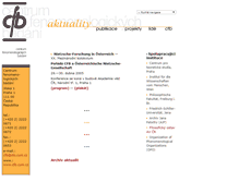 Tablet Screenshot of cfb.cuni.cz