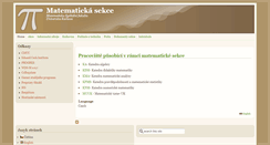Desktop Screenshot of karlin.mff.cuni.cz