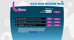 Desktop Screenshot of lgame.ms.mff.cuni.cz