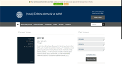 Desktop Screenshot of ncds.ff.cuni.cz