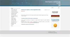 Desktop Screenshot of hyg.lf1.cuni.cz