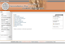 Tablet Screenshot of informacnigramotnost.cuni.cz