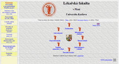 Desktop Screenshot of oldweb.lfp.cuni.cz
