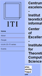 Mobile Screenshot of iti.mff.cuni.cz