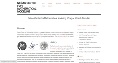 Desktop Screenshot of ncmm.karlin.mff.cuni.cz