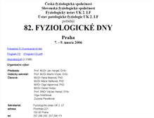 Tablet Screenshot of fd2006.lf2.cuni.cz