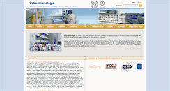 Desktop Screenshot of imunologie.lf2.cuni.cz