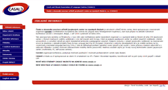 Desktop Screenshot of casajc.ff.cuni.cz